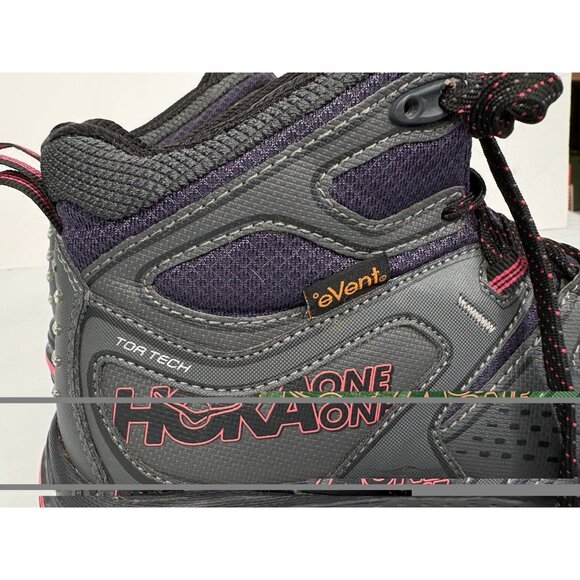 HOKA One One Women’s 8 Tor Tech Mid Hiking Boots Waterproof eVent Outdoor - Picture 8 of 16